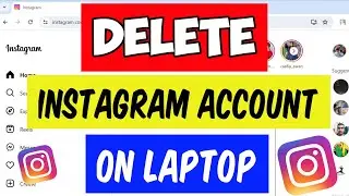 How to Delete Instagram Account on Laptop (2024)