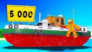 🚤 БЕСКОНЕЧНАЯ ПОЕЗДКА В ОКЕАНЕ ROBLOX! (a wavy trip)