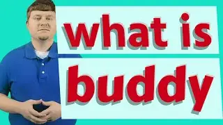 Buddy | Meaning of buddy