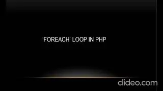 Foreach loop in PHP #php #programming