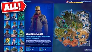 All 19 Character Locations & Services in Fortnite Chapter 5 Season 3