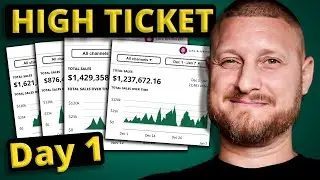 High Ticket Affiliate Marketing Step By Step For Free (Day 1)