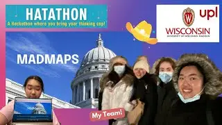 My First College Hackathon | UW Madison Hatathon 2022 Vlog