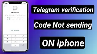 How to fix Telegram Code Not sending problem on iphone