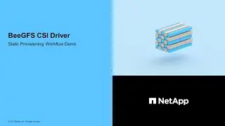 BeeGFS CSI driver   Static Provisioning Workflow