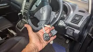 Lexus RX400H remote programming and clone the key. Spare key. Key repair, Damaged fob