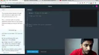 Codecademy Python Tutorial #22