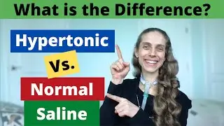 Normal Saline Versus Hypertonic Saline. What is the Difference? Plus Frequently Asked Questions