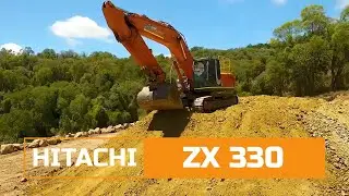 HITACHI ZAXIS 330 - надежный и выносливый гусеничный экскаватор