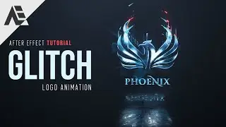 After Effects Tutorial: Glitch Logo Animation (Simple Method)