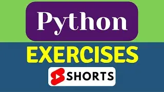 Python Exercises with Solution | Learning | python programming | Python Shorts 