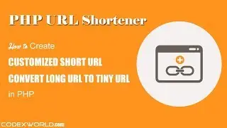 Create Short URL using PHP URL Shortener