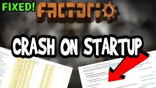 How To Fix Factorio Crashes! (100% FIX)