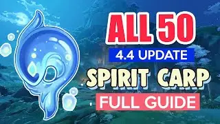 How to: GET ALL 50 SPIRIT CARP CHENYU VALE 4.4 | COMPLETE GUIDE FULL TUTORIAL | Genshin Impact