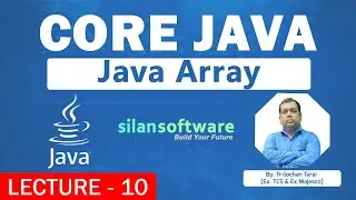 Java Array [Lecture-1] | Java for Beginners | Silan Software | pythontpoint