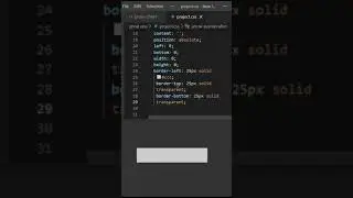 Pure CSS Arrow Pointer shape Design  in Html and CSS  (Short tutorial) 