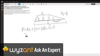 Where does the formula for the area of a trapezoid come from?