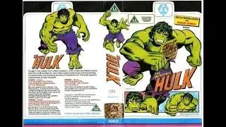 The Incredible Hulk [Cassette 1] UK VHS Closing (Guild) 1982