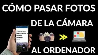 ¿Cómo Pasar las Fotos y Vídeos de la Cámara al Ordenador?