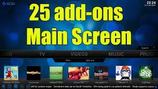 25 SHORTCUTS BELOW VIDEO ADDONS FOR KODI