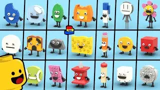 BFDI LEGO: How to Build ALL of the Contestants (Season 1)