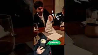 RESTAURANT MAGIC TRICK REVEALED 🪄 