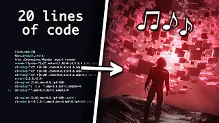 I make EDM music from 20 lines of code - Foxdot live coding #3