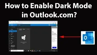 How to Enable Dark Mode in Outlook.com?