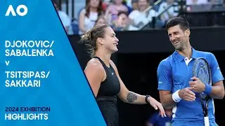 Djokovic/Sabalenka v Tsitsipas/Sakkari Full Match | Australian Open 2024 Exhibition