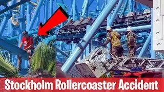 Gröna Lund Jetline Olycka (Full Video) || Roller Coaster Accident Stockholm