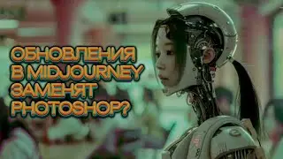 Обновления в Midjourney заменят Photoshop?