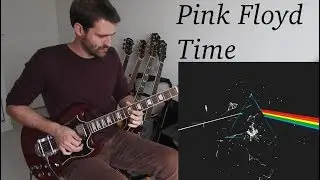 Pink Floyd - Time guitar solo cover