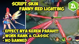NEW!!! SCR1PT SKIN FANNY RED LIGHTING FULL EFFECT KEREN PARAH | VERSI ZARCHIVER