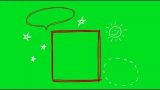 Top 10 Doodle Drawings Green Screen VFX FX Effects HD