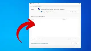 How To Fix Color Management Not Working on Windows 11 / 10