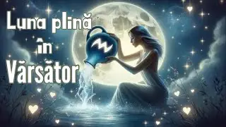 Luna Plină în Vărsător și Ritualul Viziunii Viitorului - 19 august 2024