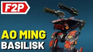 Ao Ming Basilisk Krait - War Robots Free to Play Hangar (No Commentary) WR F2P