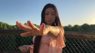 ASMR Classic Hand Movements Outside