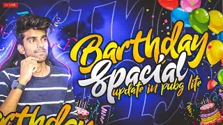 NEW UPDATE 0.25.0 PUBG MOBILE LITE | BIRTHDAY SPECIAL LIVE GAMEPLAY WITH FACECAM