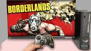 BORDERLANDS is Awesome on the XBOX 360 - POV Gameplay