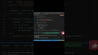 Learn this in Python Rest API and get JSON data 