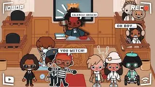 We Went TO COURT 👩🏽‍⚖️ *DRAMA?* 😨 || *WITH VOICE* 🔊 || Toca Life World 🌎 || Just Zii