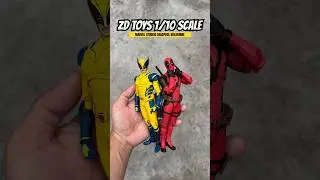Closer look: ZD TOYS 1/10 scale Marvel Studios Deadpool Wolverine 