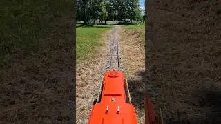 Driving my friend's M44 loco #shorts #rideonrailway #trains