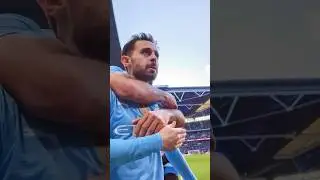 Bernardo Silvas game winning goal up close! 🤩