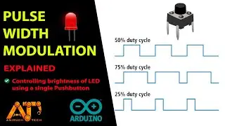 Pulse width modulation(PWM) explained with circuit