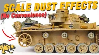 Dust Effects (Without Convenience Products) for Scale Models -- Panzer III N Tunisia