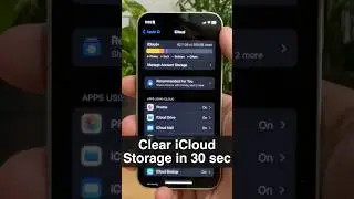 How to Clear iCloud Storage and Free Up Memory 💾
