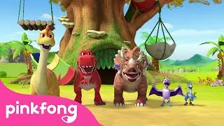 [Ep 7-9] Pinkfongs Little Dino School@PinkfongDinosaurs | Dinosaurs for Kids | Pinkfong Official