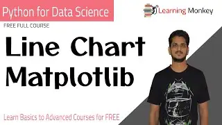 Line Chart Matplotlib || Lesson 3.3 || Python for Data Science || Learning Monkey ||